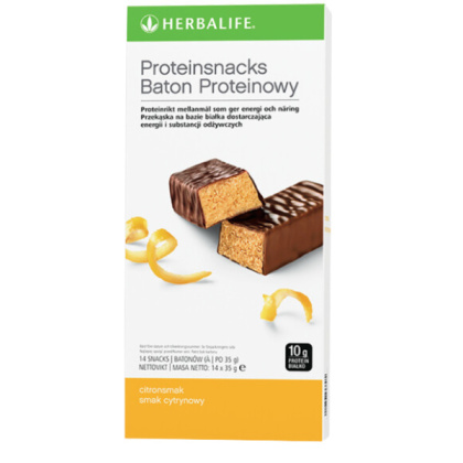 Baton proteinowy - cytrynowy 14 batonów po 35g