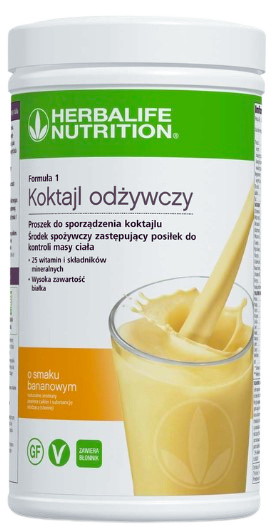 Koktajl odżywczy o smaku bananowym 550 g