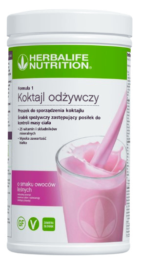 Koktajl odżywczy o smaku owoców leśnych 550 g