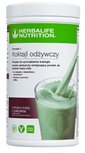 Koktajl odżywczy o smaku mięty z czekoladą 550 g